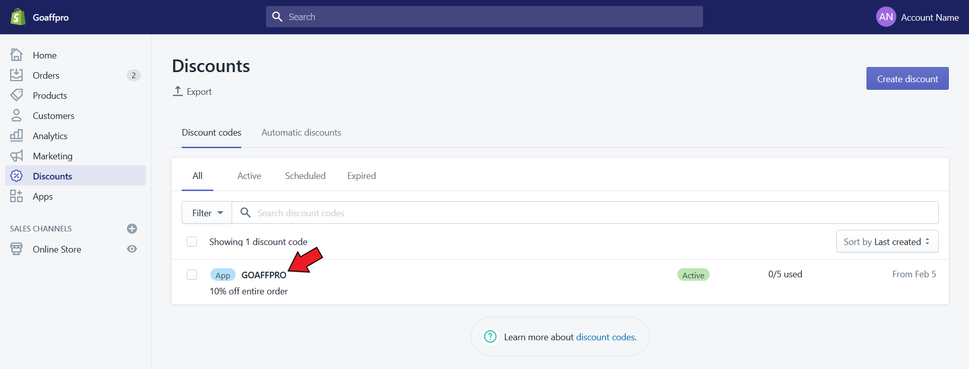 Disable Affiliate Coupon Codes - GOAFFPRO